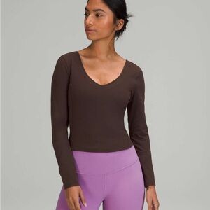 Lululemon Align Women’s Long Sleeve Shirt Yoga Running Gym